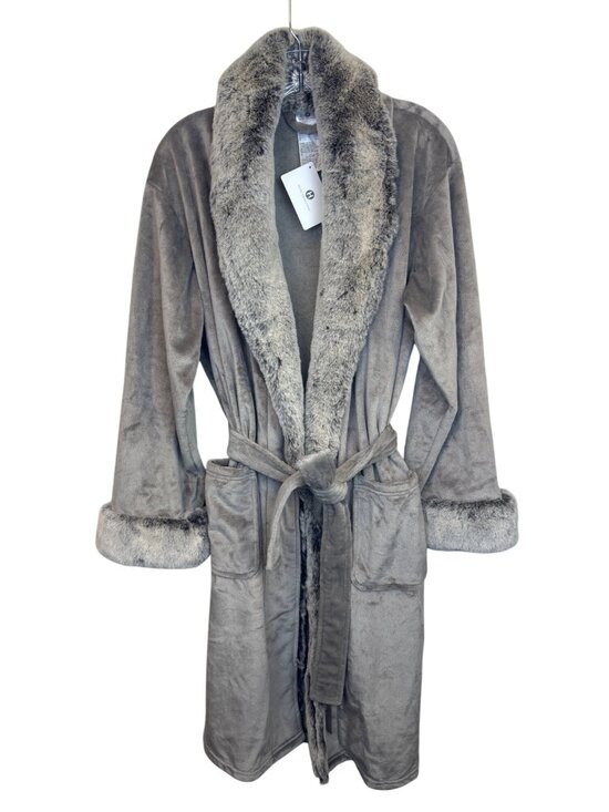 The Hotel Collection Other - NWT Hotel Collection Faux Fur Bath Robe Women's S/M Plush Luxury Spa Lounge Robe
